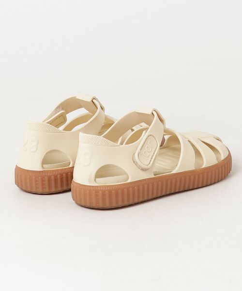「igor」 「KIDS」フラットサンダル 14cm オフホワイト キッズ_画像2
