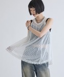 tシャツ レースアメスリプルオーバー レディースの詳細画像4