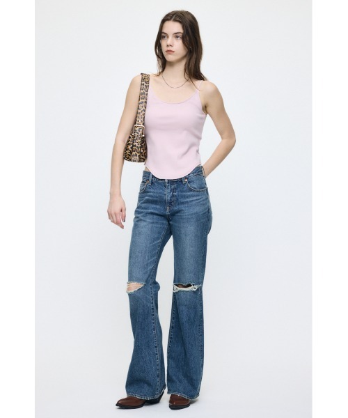 MOUSSY（マウジー） キャミソール BACK SCOOP キャミソール : ZOZOTOWN 