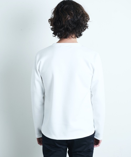 「Magine」 長袖Tシャツ 46 オリーブ メンズ_画像4