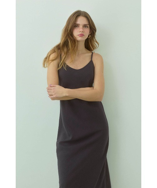 アリシアスタン　シャーロット　ワンピース　S ALEXIA STAM（アリシアスタン） ワンピース Linen Maxi Dress /リネン