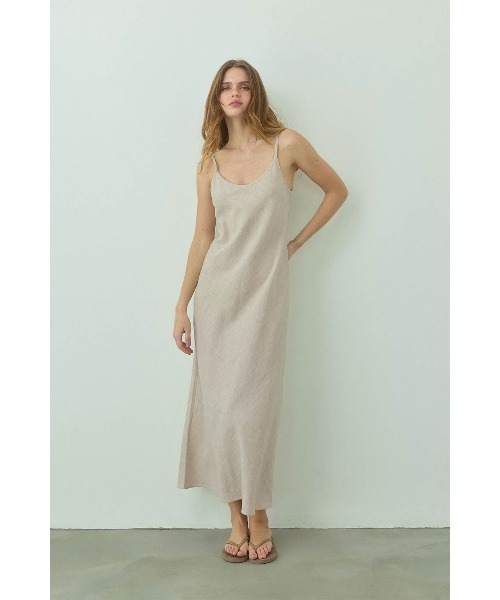 ALEXIA STAM（アリシアスタン） ワンピース Linen Maxi Dress /リネン