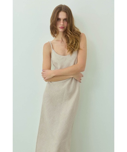 ALEXIA STAM（アリシアスタン） ワンピース Linen Maxi Dress /リネン