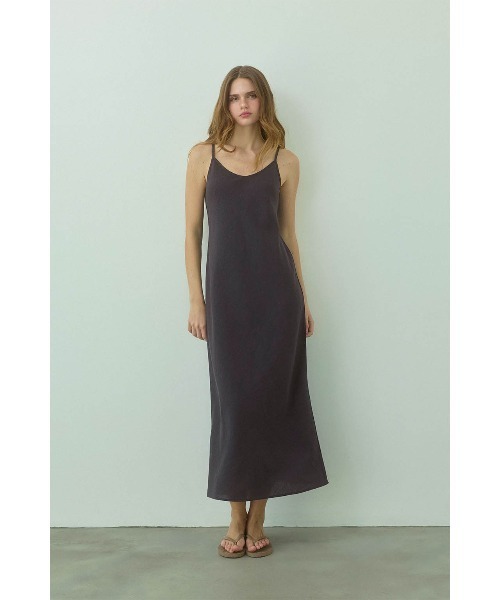 ALEXIA STAM（アリシアスタン） ワンピース Linen Maxi Dress /リネン