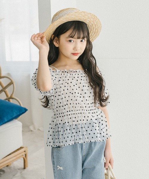 URBAN CHERRY（アーバンチェリー） ブラウス シャツ ハートドット