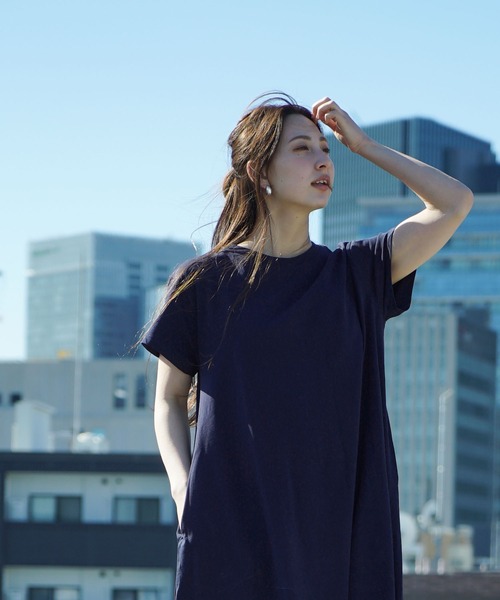 zootie（ズーティー） ワンピース 夏 半袖 汗吸わない マキシ