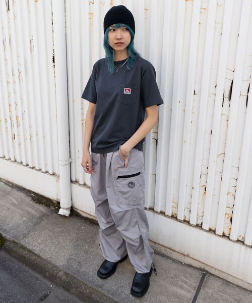 「BEN DAVIS」 半袖Tシャツ X-LARGE オフホワイト メンズ_画像3