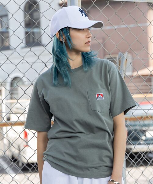 「BEN DAVIS」 半袖Tシャツ X-LARGE オフホワイト メンズ_画像7
