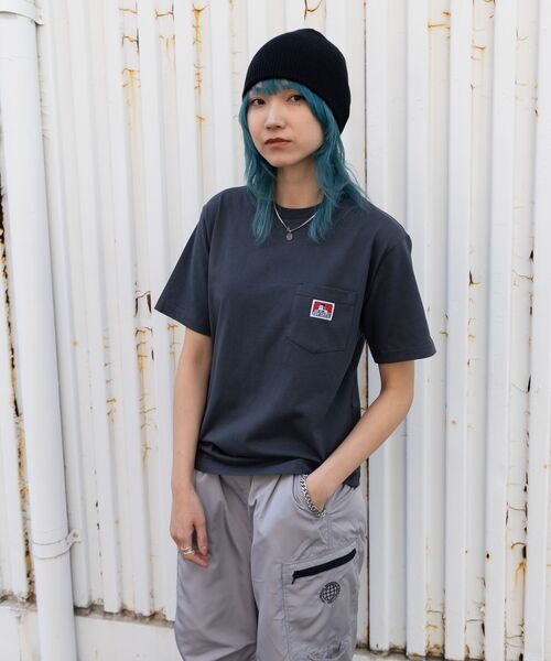 「BEN DAVIS」 半袖Tシャツ X-LARGE オフホワイト メンズ_画像9