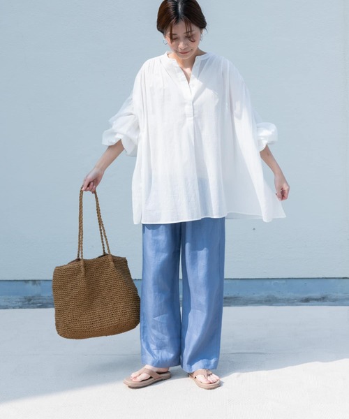 「URBAN RESEARCH DOORS」 長袖チュニック MEDIUM ブラック レディース_画像8