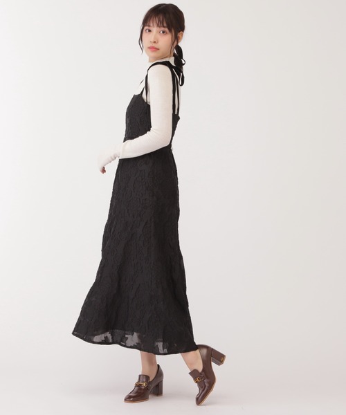 「JILL by JILL STUART」 キャミソールワンピース SMALL ブラック レディース_画像4