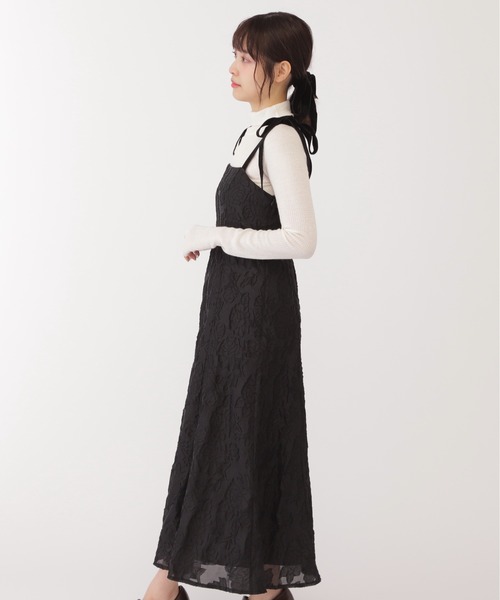 「JILL by JILL STUART」 キャミソールワンピース SMALL ブラック レディース_画像7