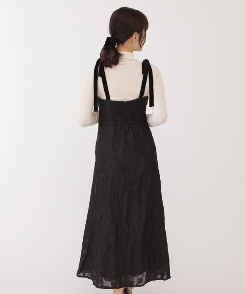 「JILL by JILL STUART」 キャミソールワンピース SMALL ブラック レディース_画像8