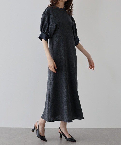「J by blue」 7分袖ワンピース MEDIUM ミント レディース_画像5