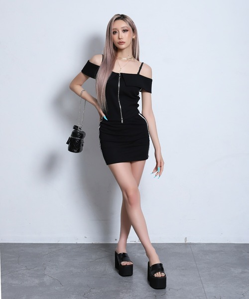 BLACK QUEEN（ブラッククイーン） セットアップ 夏 「BLACKQUEEN」ZIP