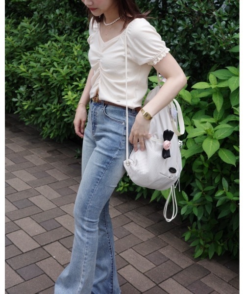 「JUMELLE」 デニムパンツ MEDIUM ブルー レディース_画像7