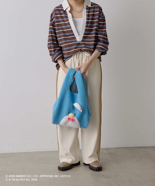 ear PAPILLONNER（イア パピヨネ） トートバッグ 「はぴだんぶい×PEZ