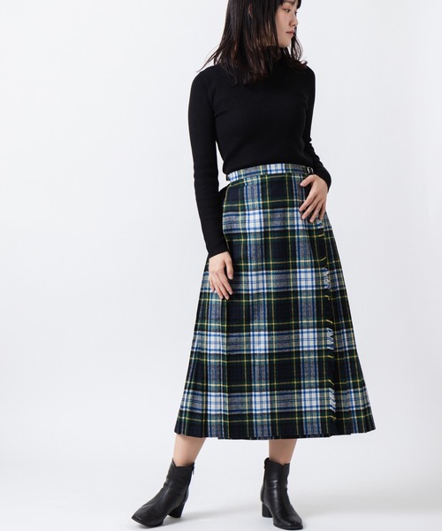 O’NEIL of DUBLIN キルトプリーツ ロングスカート 大きいサイズ O'NEIL of DUBLIN（オニールオブダブリン） スカート ONeil of Dublin