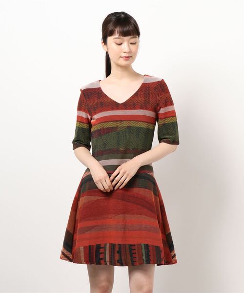 ワンピース 七分袖スケーターワンピース Zozotown Paypayモール店 通販 Paypayモール