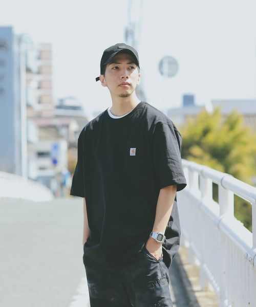 Carhartt tシャツ カーハート CRHTT87 S/S ポケット付き クルー