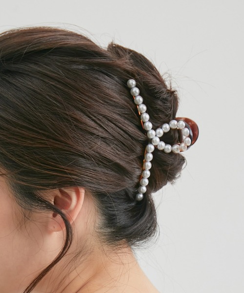 ヘアクリップ 簡単ヘアアレンジ パールヘアクリップ Zozotown Yahoo 店 通販 Yahoo ショッピング