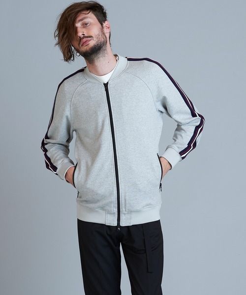 NO ID. ＲＮストレッチジャージートラックオールインワン NOIZY ジャージ THREADS NOIZ TRACK JKT / ワンポイント 刺繍 サイド