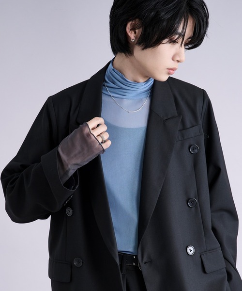 Ellno Loset（エルノロゼット） tシャツ アソートシアーハイネック