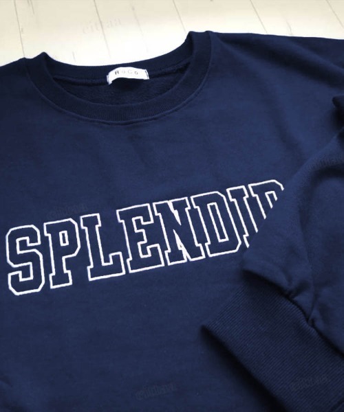 Dalfwin トレーナー スウェット 韓国ファッションSPLENDID刺繍ロゴ