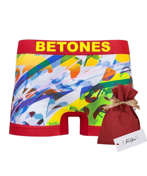BETONES（ビトーンズ） ボクサーパンツ 「セルフラッピングキット付き