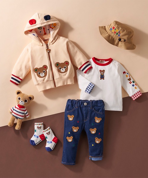 tシャツ プッチー長袖Ｔシャツ キッズ 子供服 男の子 女の子の画像