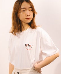 tシャツ 「Disney」Hello/プリントTシャツ レディース セール】【Disney】別注 Mickey&Friends ミッキー＆フレンズ