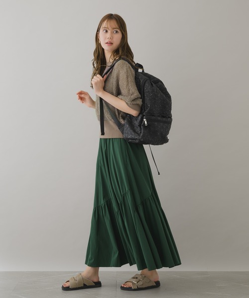 【美品】a-jolie/アジョリースターエンボス　3wayリュックバックパック黒 a-jolie/アジョリー】スターエンボスバックパック（バックパック