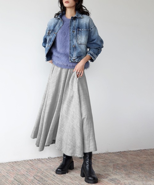 ELFRANK ベスト ジレ シャギーニットベスト レディース : ZOZOTOWN