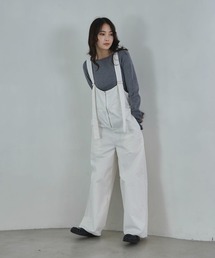 feepur（フェピュール） サロペット オーバーオール 2wayドロスト