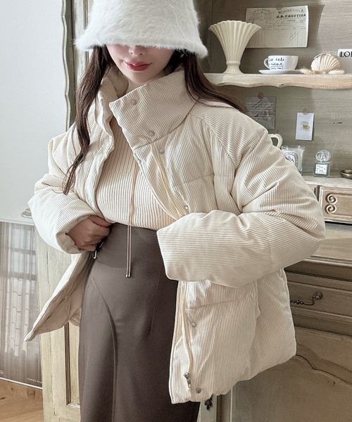 Didot showroom ワークジャケットダウン　ベージュ　コーデュロイ 2025年最新】didot.showroom ダウンの人気アイテム - メルカリ