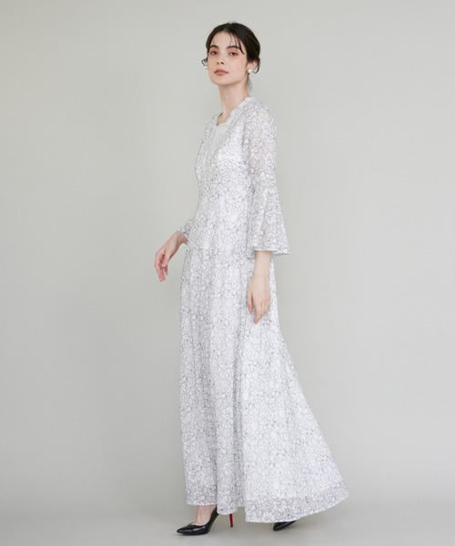 Maglie le cassetto 花柄ロングドレス Maglie le cassetto（マーリエ ル カセット） ドレス 「M Maglie le