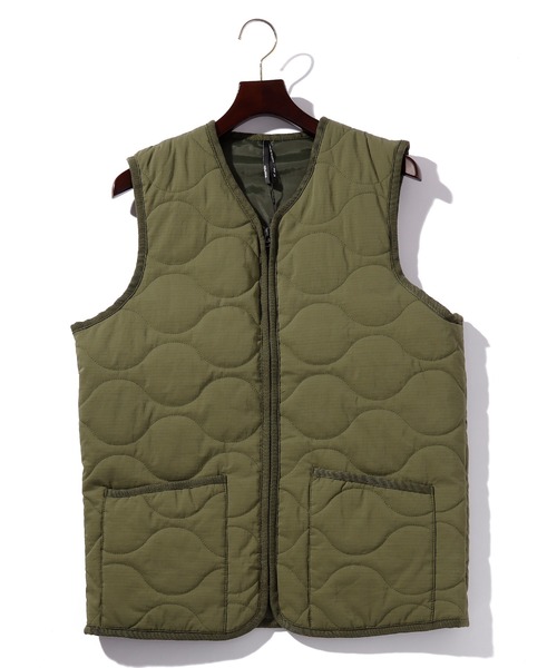 THISIS ダウンベスト ベスト パテッド インナー中綿ベスト メンズ