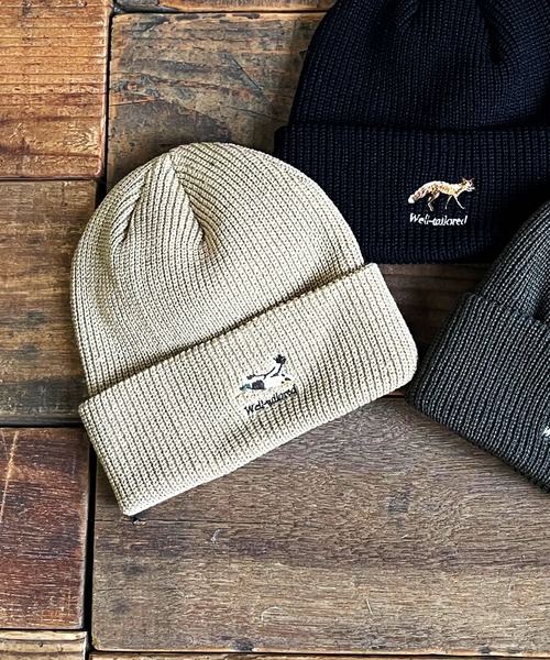 Well-Tailored ニット帽 ニットキャップ KNIT WATCH ANIMAL