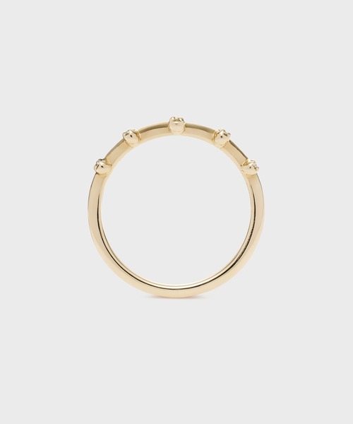 指輪 リング 「Pocket Ring」K5ダイヤモンドピンキーリング レディースの画像
