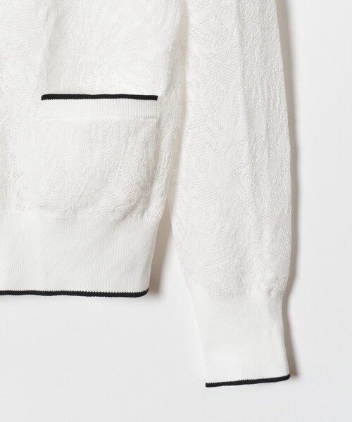 ★専用★LOULOU WILLOUGHBY フラワーレースジャガードカーディガン LOULOU WILLOUGHBY カーディガン 「LOULOU WILLOUGHBY」フラワー
