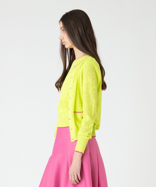 ★専用★LOULOU WILLOUGHBY フラワーレースジャガードカーディガン LOULOU WILLOUGHBY カーディガン 「LOULOU WILLOUGHBY」フラワー