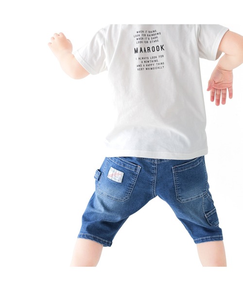 L.COPECK（エルコペック） ハーフパンツ パンツ 短パン デニムワッペン