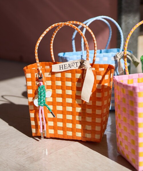 HEART MADE Avery Everyday Tote カゴバック FREAK'S STORE かごバッグ カゴバッグ HEART MADE/ハートメイド