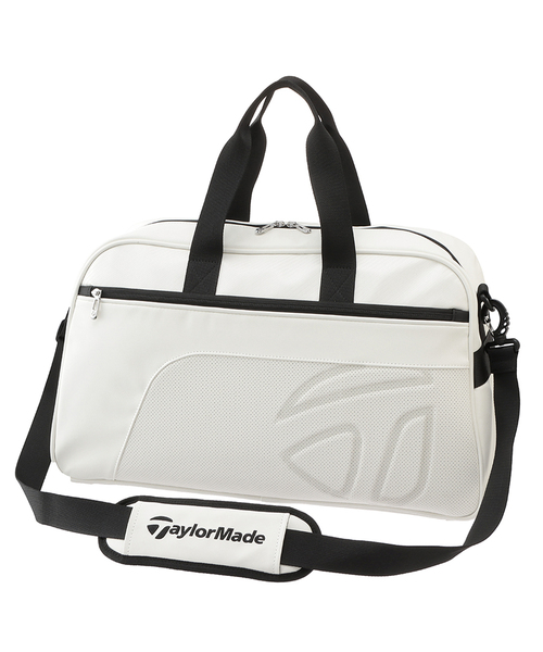 『新品』 TaylorMade ゴルフバッグ ホワイト ボストンバッグ TaylorMadeテーラーメイド新品 ゴルフ ボストンバッグゴルフ