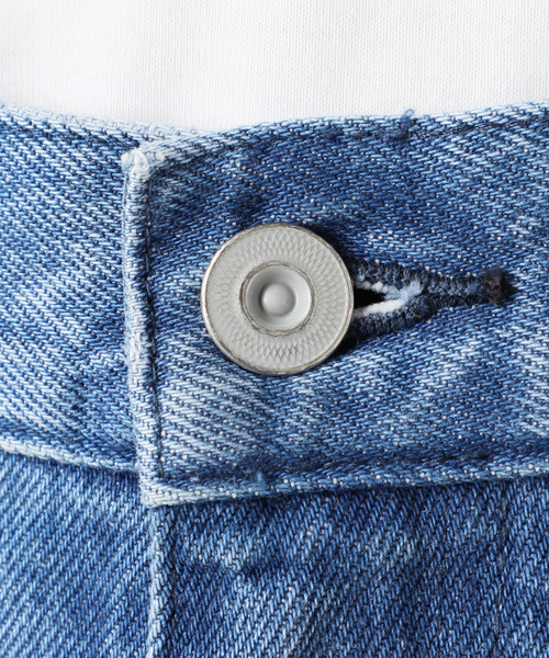 W by Woadblue / ダブリューバイウォードブルー】BARREL DENIM