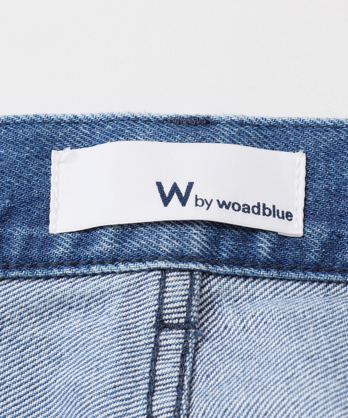 パンツ デニム ジーンズ レディース 「W by Woadblue / ダブリューバイウォードブルー」BARREL DENIM｜zozo｜09