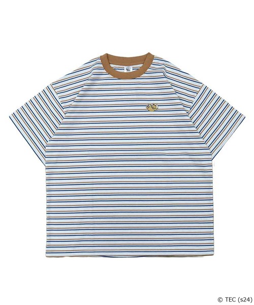 tシャツ 「公式」トムとジェリー ボーダー半袖Tシャツ ユニセックス
