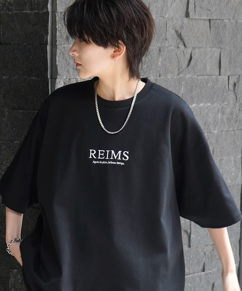 tシャツ 25SS ナチュラルドレープ とろみ肌感 ワンポイント刺繍 ビッグシルエット半袖Tシャツ カットソー ユニセックス「Confirm」 メンズ | Confirm | 03