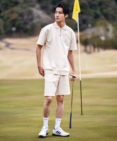 IRISHMAN（アイリッシュマン） ポロシャツ 「W-IR」classic jacquard