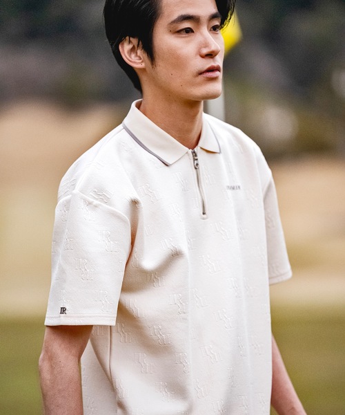 IRISHMAN（アイリッシュマン） ポロシャツ 「W-IR」classic jacquard